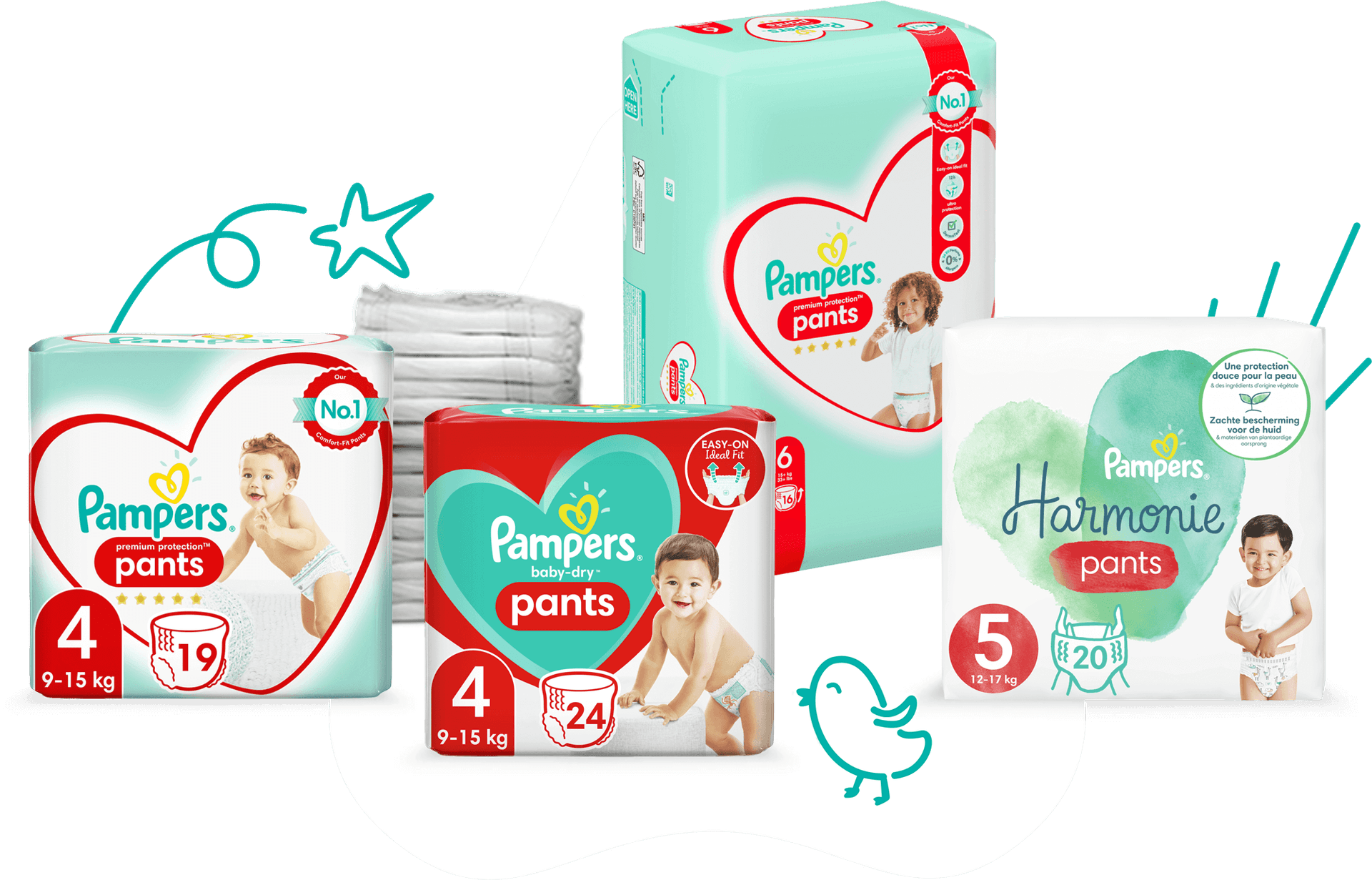 Pampers luierbroekjes aanbiedingen