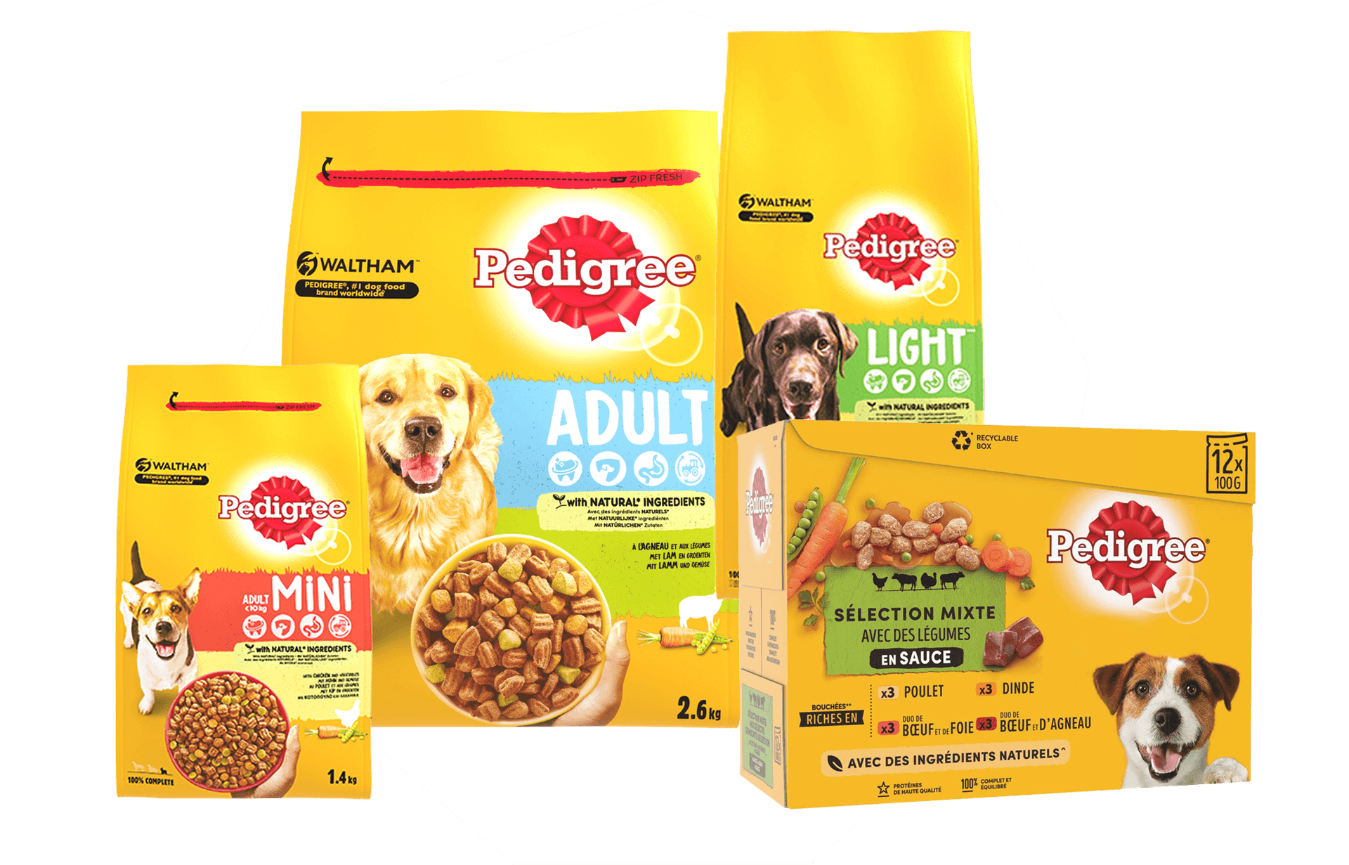 Pedigree hondenvoer aanbiedingen