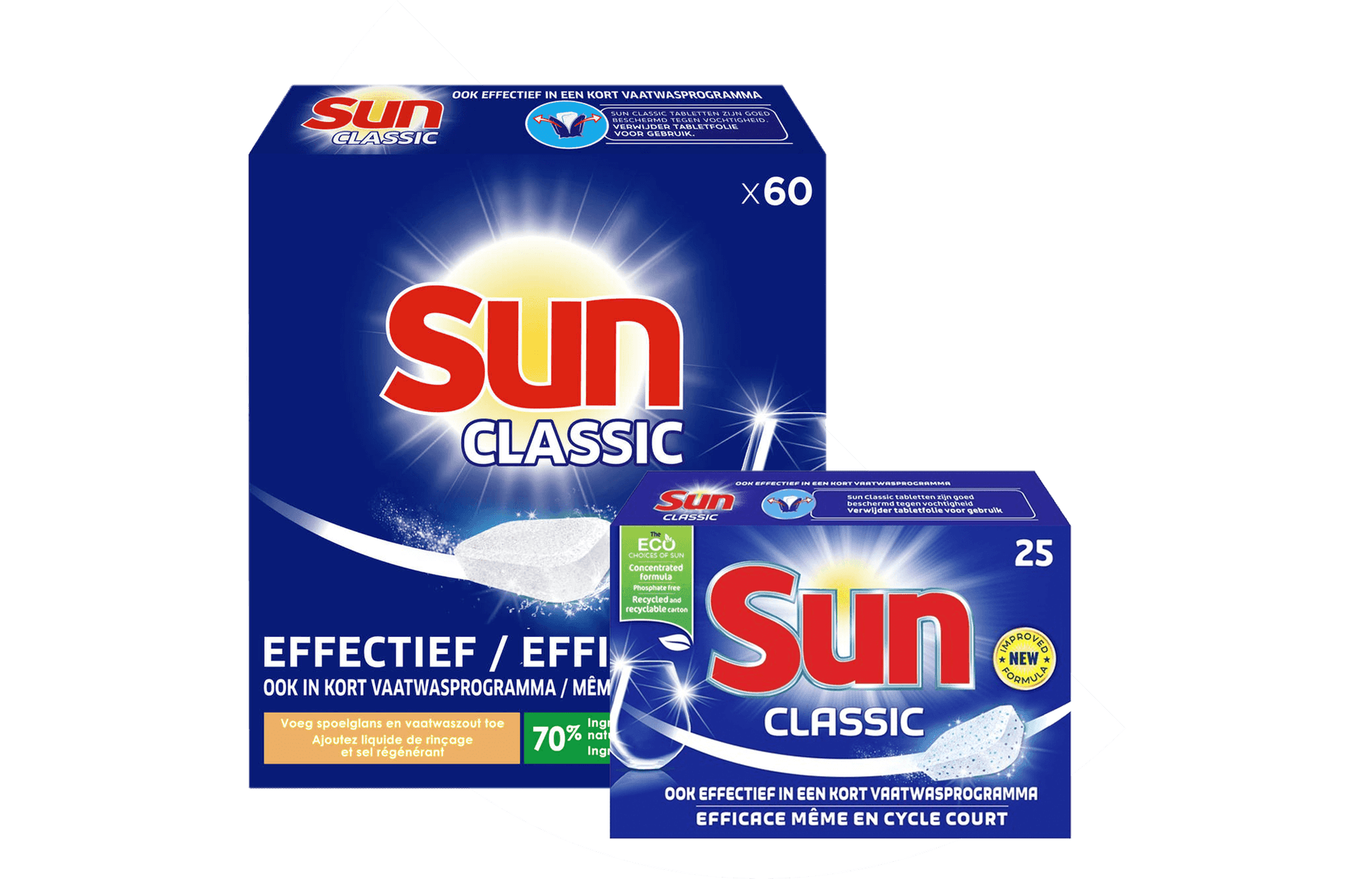 Sun Classic vaatwastabletten aanbiedingen